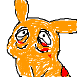 Pikachu with Buscemi Eyes